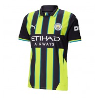 Camisa de Futebol Manchester City Bernardo Silva #20 Equipamento Secundário 2024-25 Manga Curta